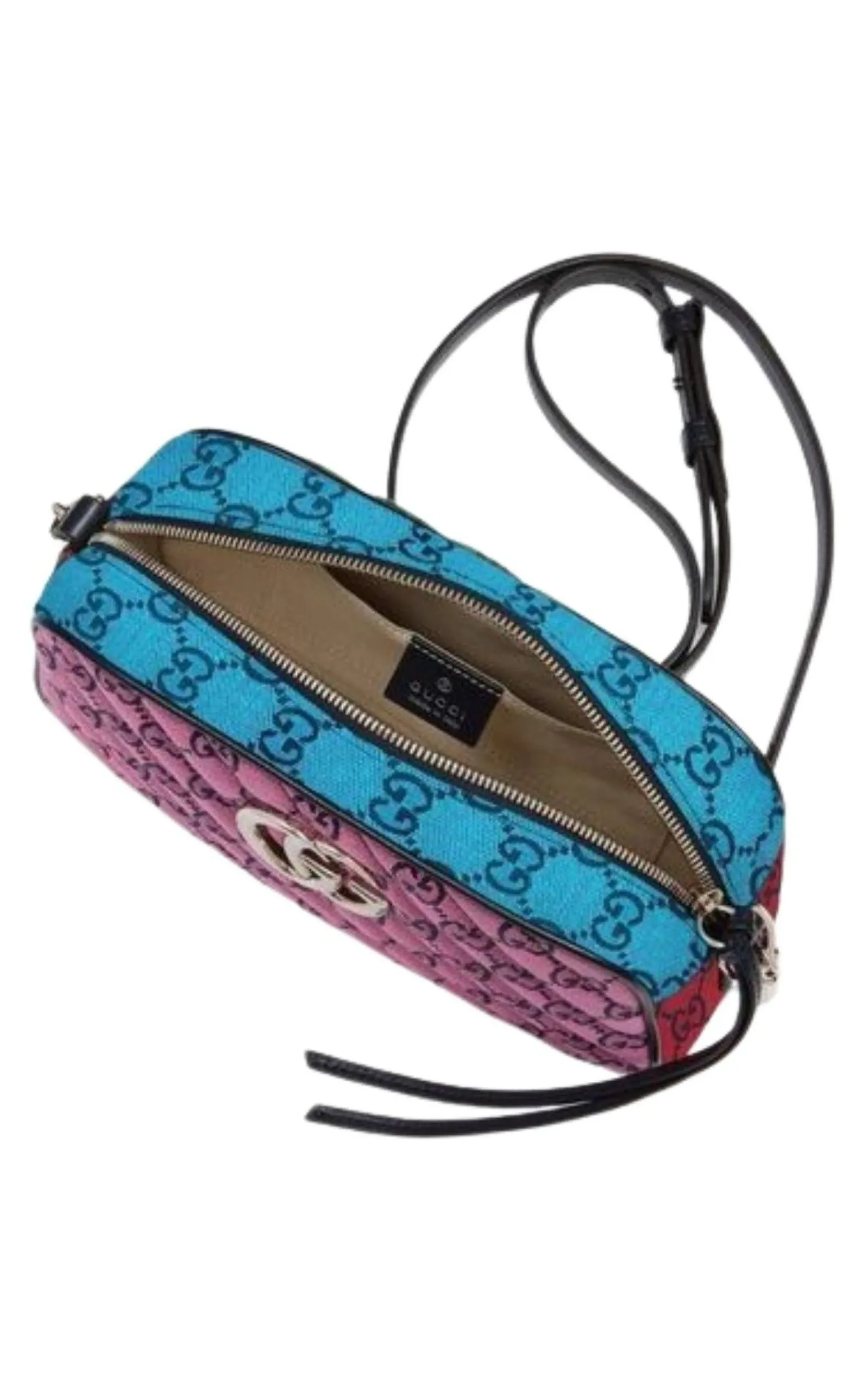 Multicolor GG Marmont Chain Shoulder Bag