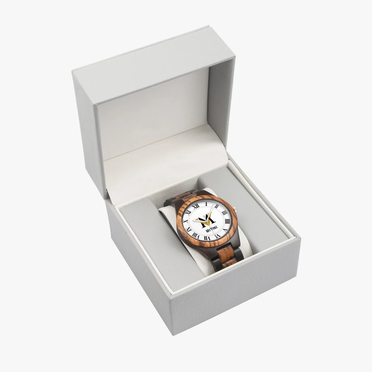 MyVybz Ebony Wooden Watch