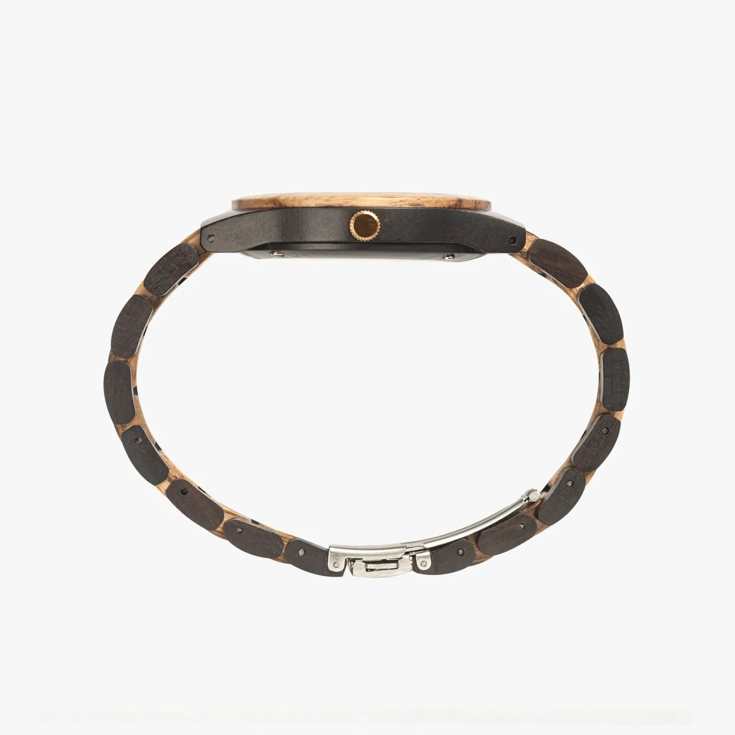 MyVybz Ebony Wooden Watch