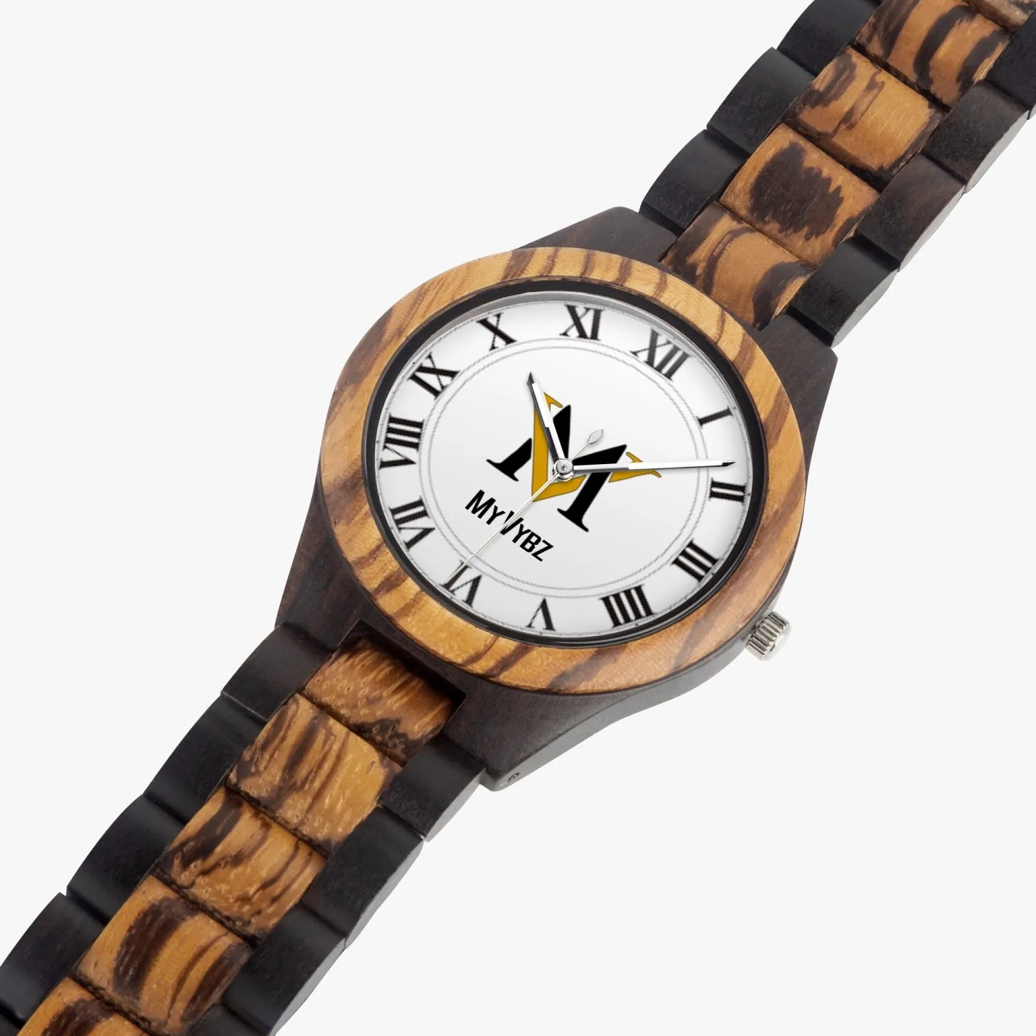 MyVybz Ebony Wooden Watch