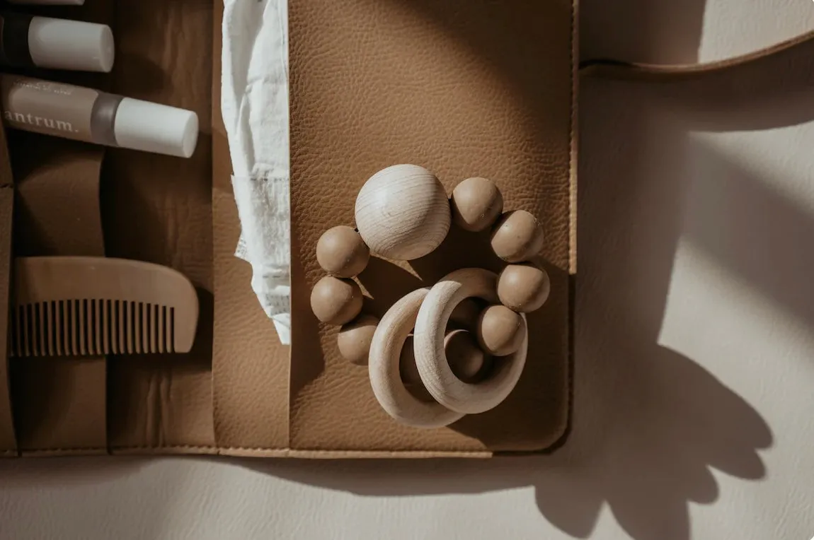 Nappy Wallet Tan | Baisik