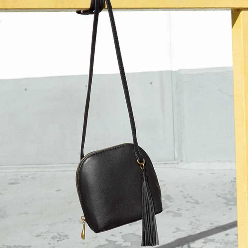 Nash Hobo Crossbody in Black