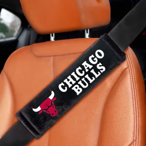 NBA - Chicago Bulls Embroidered Seatbelt Pad - Pair