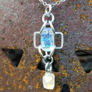 Necklace Retro Dangle 16"