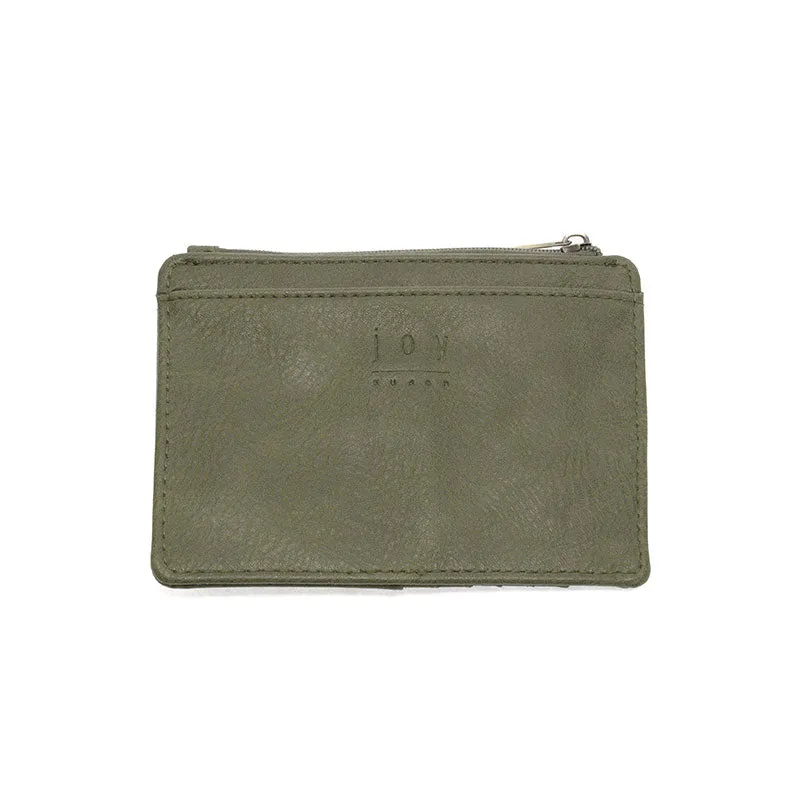 New Penny Mini Travel Wallet in Dark Basil