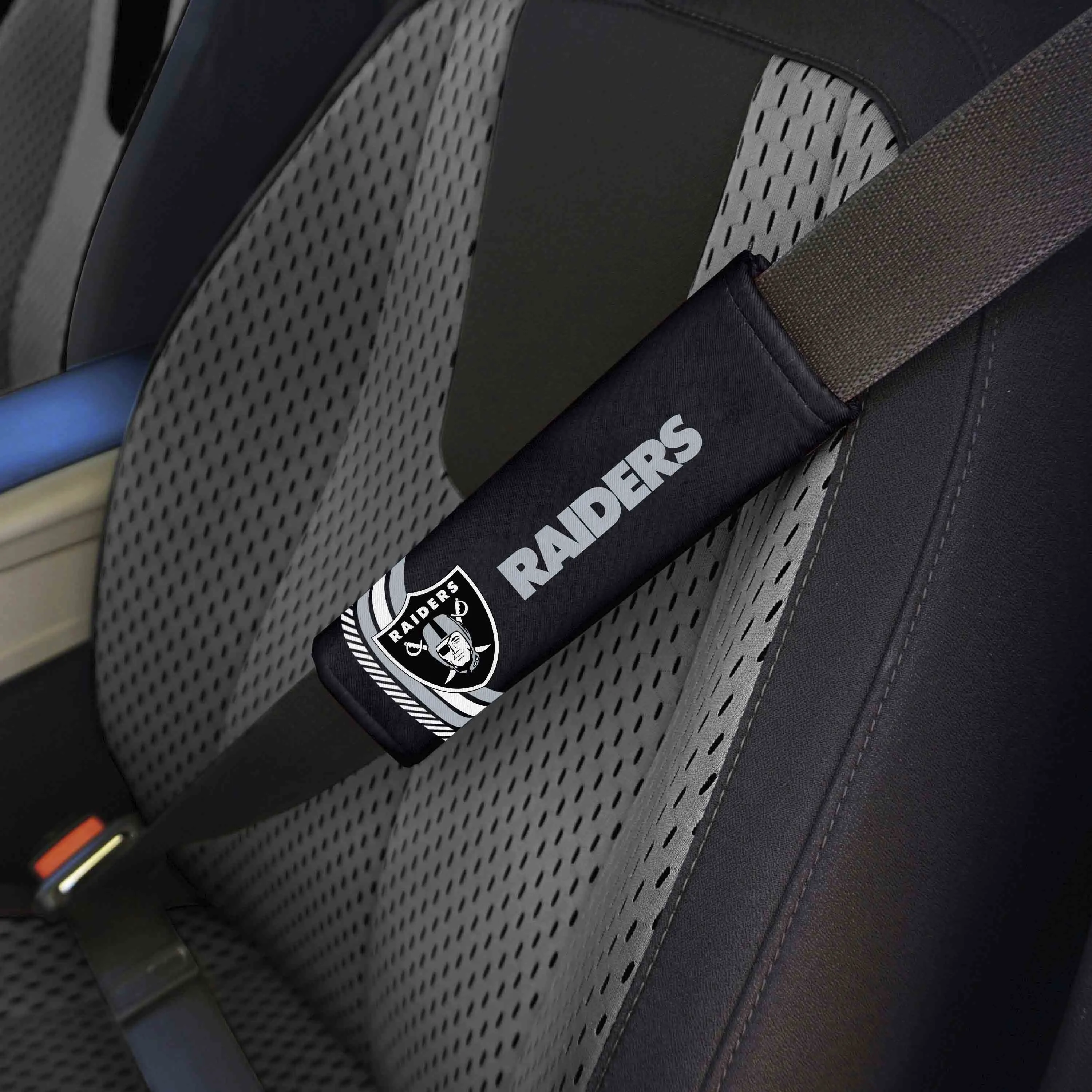 NFL - Las Vegas Raiders Rally Seatbelt Pad - Pair