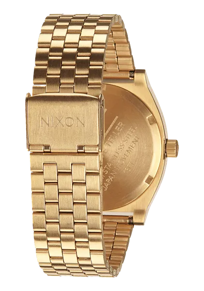 Nixon Time Teller Watch - All Gold / Black Sunray