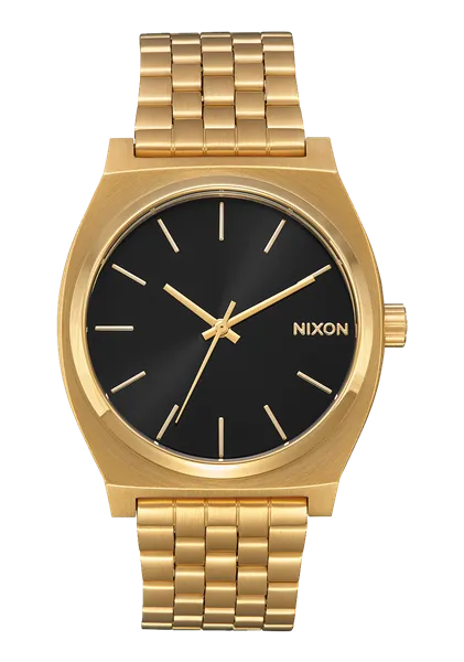 Nixon Time Teller Watch - All Gold / Black Sunray
