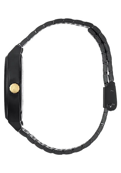 Nixon Time Teller Watch - Matte Black / Gold