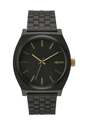 Nixon Time Teller Watch - Matte Black / Gold