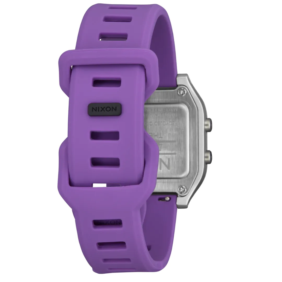 Nixon Unisex Ripper Watch - Silver/Purple