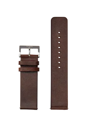 NIXON VEGETABLE TANNED BAND BROWN 23mm