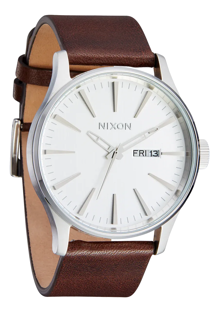 NIXON VEGETABLE TANNED BAND BROWN 23mm