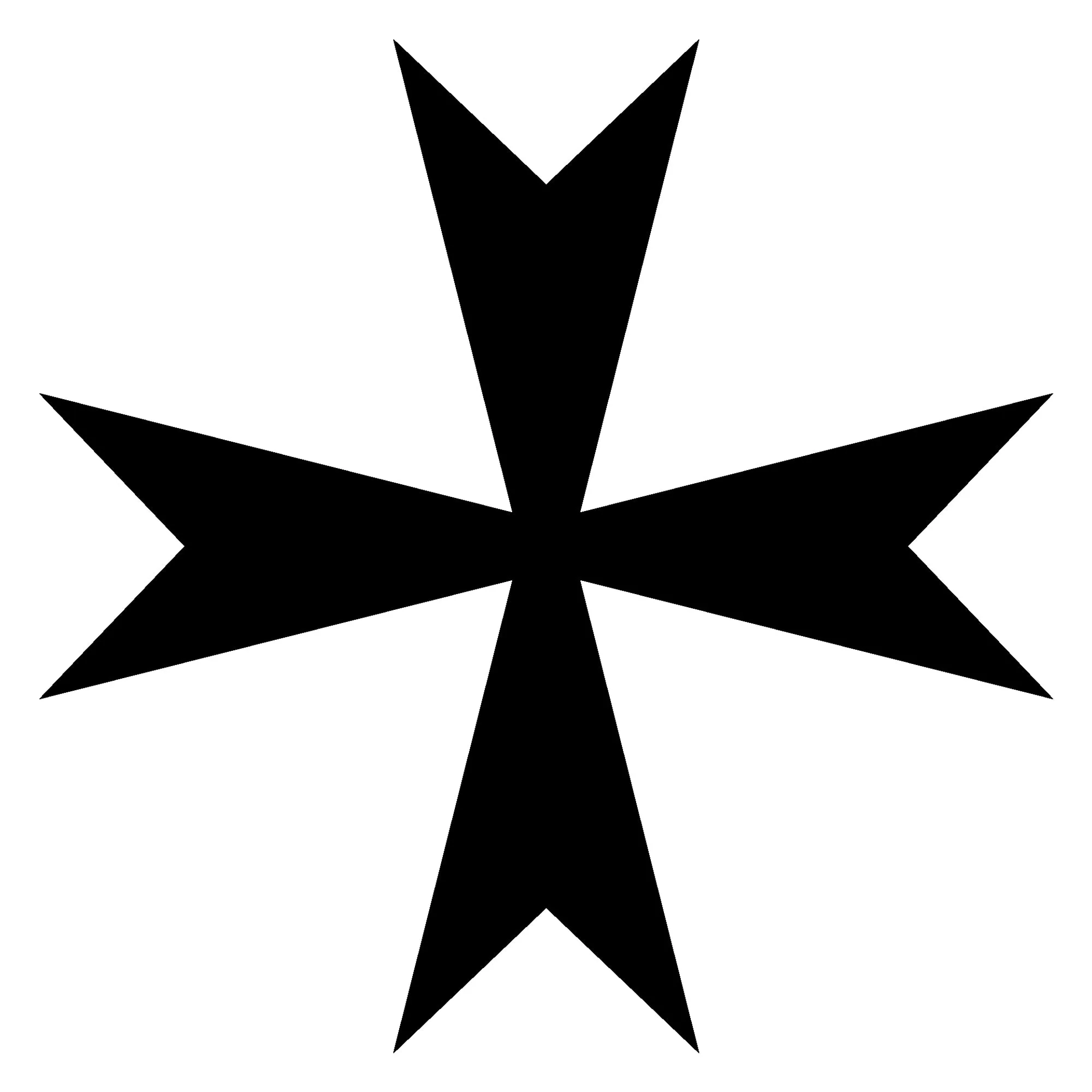 Order Of Malta Jewelry Box - Black Velvet Lining