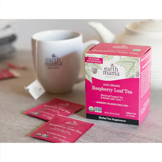Organic Red Raspberry Leaf Tea - 16 Tea Bags