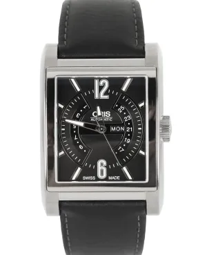 Oris Rectangular Titan Black Titanium 33.80mm X 39.00mm Automatic Watch 7622