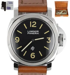 Panerai Luminor Pre-Vendome Base Logo 5218-201/A Stainless Black Manual 44mm