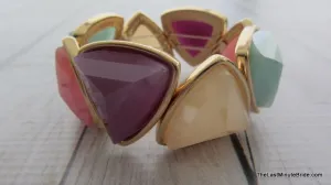 Pastel Multi Colored Stretch Bracelet