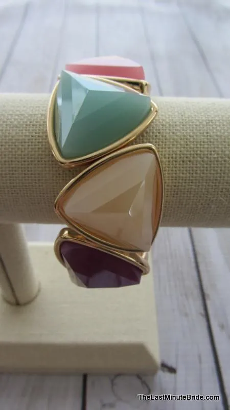Pastel Multi Colored Stretch Bracelet