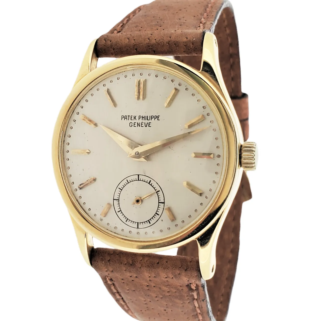 Patek Philippe 96J Vintage 1st Calatrava Watch,  30.5mm 4th Series, Circa 1960-61