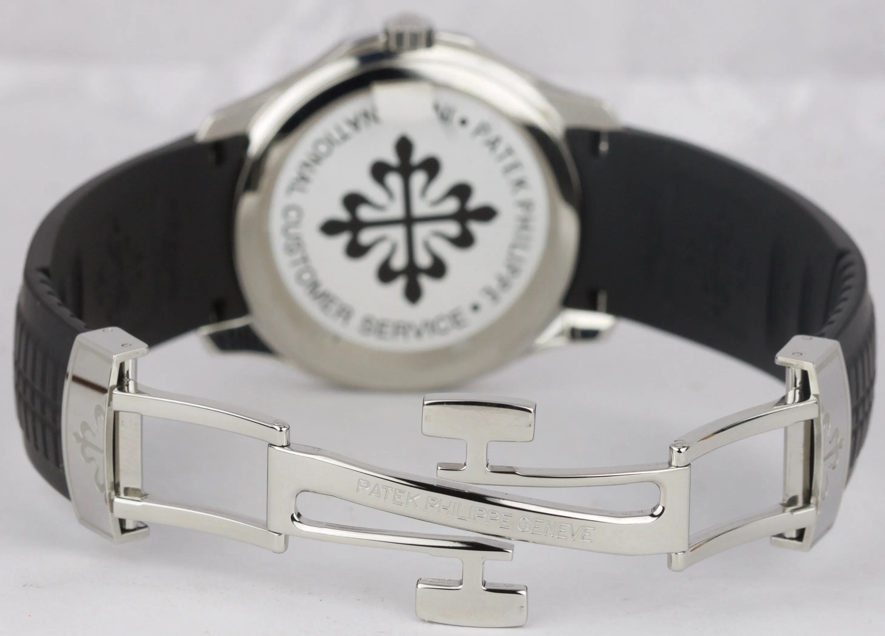Patek Philippe Aquanaut Stainless Steel Black Jumbo 40mm Watch 5167 5167A-001