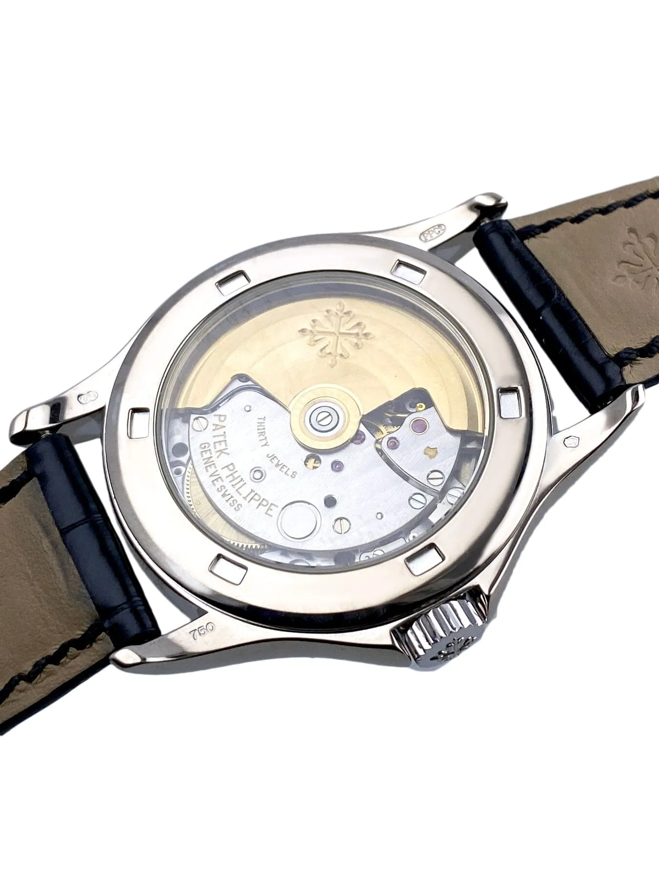 Patek Philippe Calatrava 5117G 18K White Gold Mens Watch With Papers
