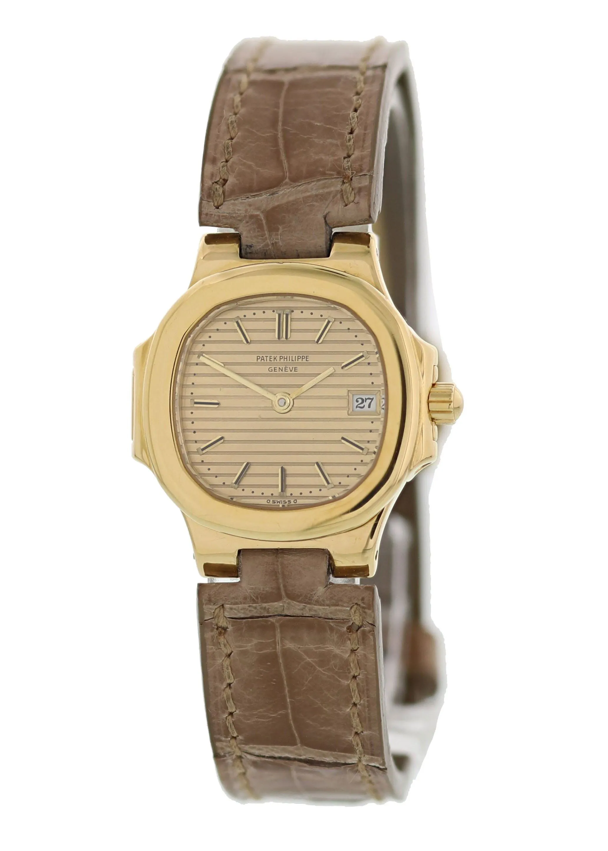 Patek Philippe Nautilus 4700/051 18K Yellow Gold Ladies Watch Original Papers
