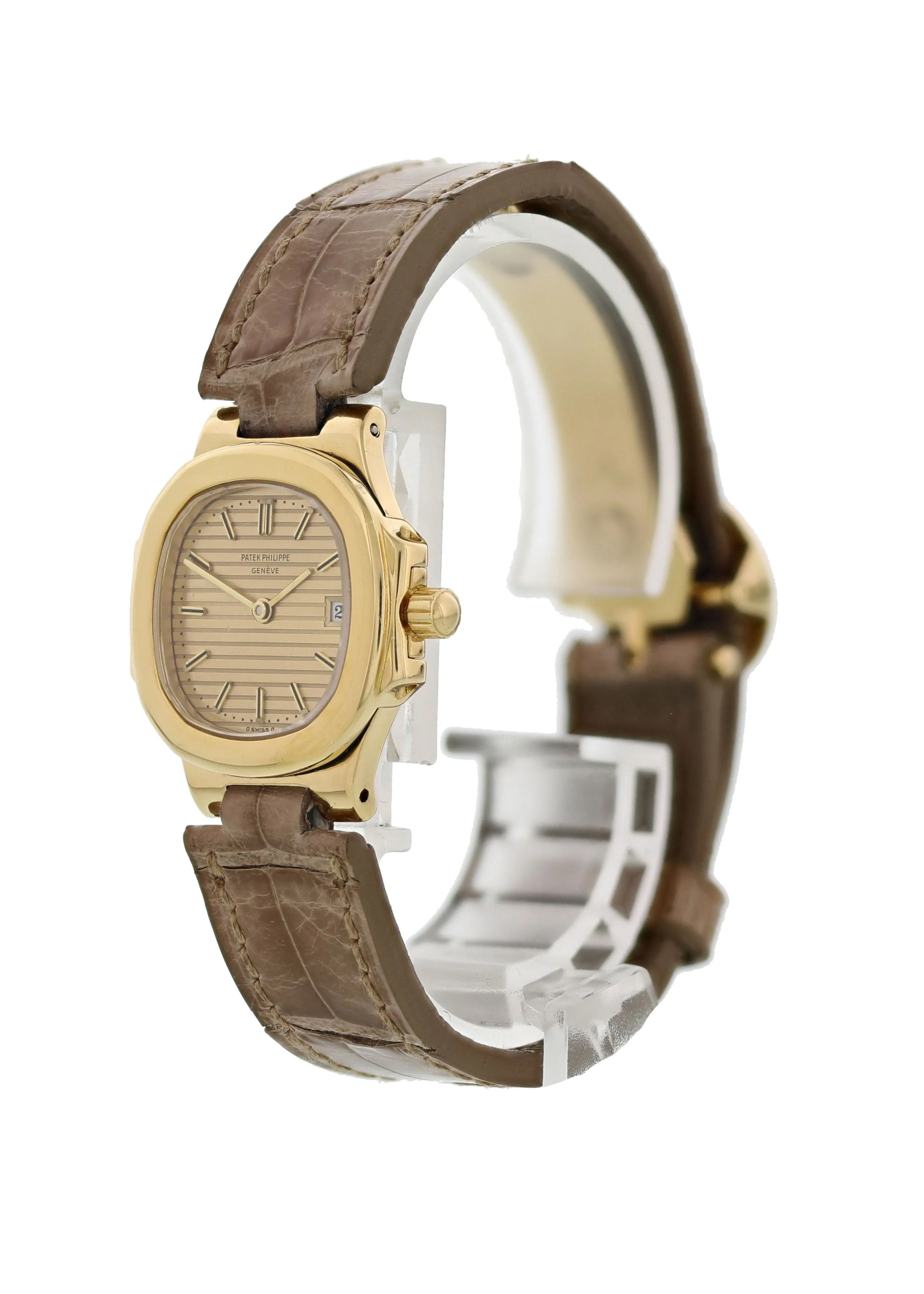 Patek Philippe Nautilus 4700/051 18K Yellow Gold Ladies Watch Original Papers
