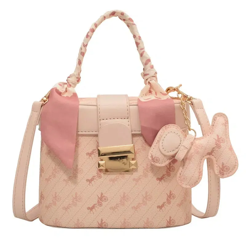 Patterned Small Square Bag