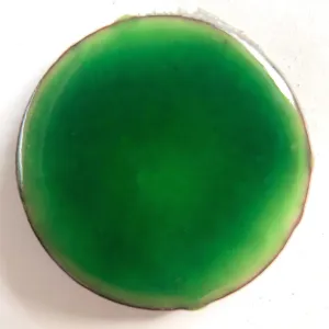 Pearly's Enamel Powder No. 229 Transparent Dark Green 3oz. (85gr.) Great for torch/kiln/Cloisonné and Wet Packing Enameling