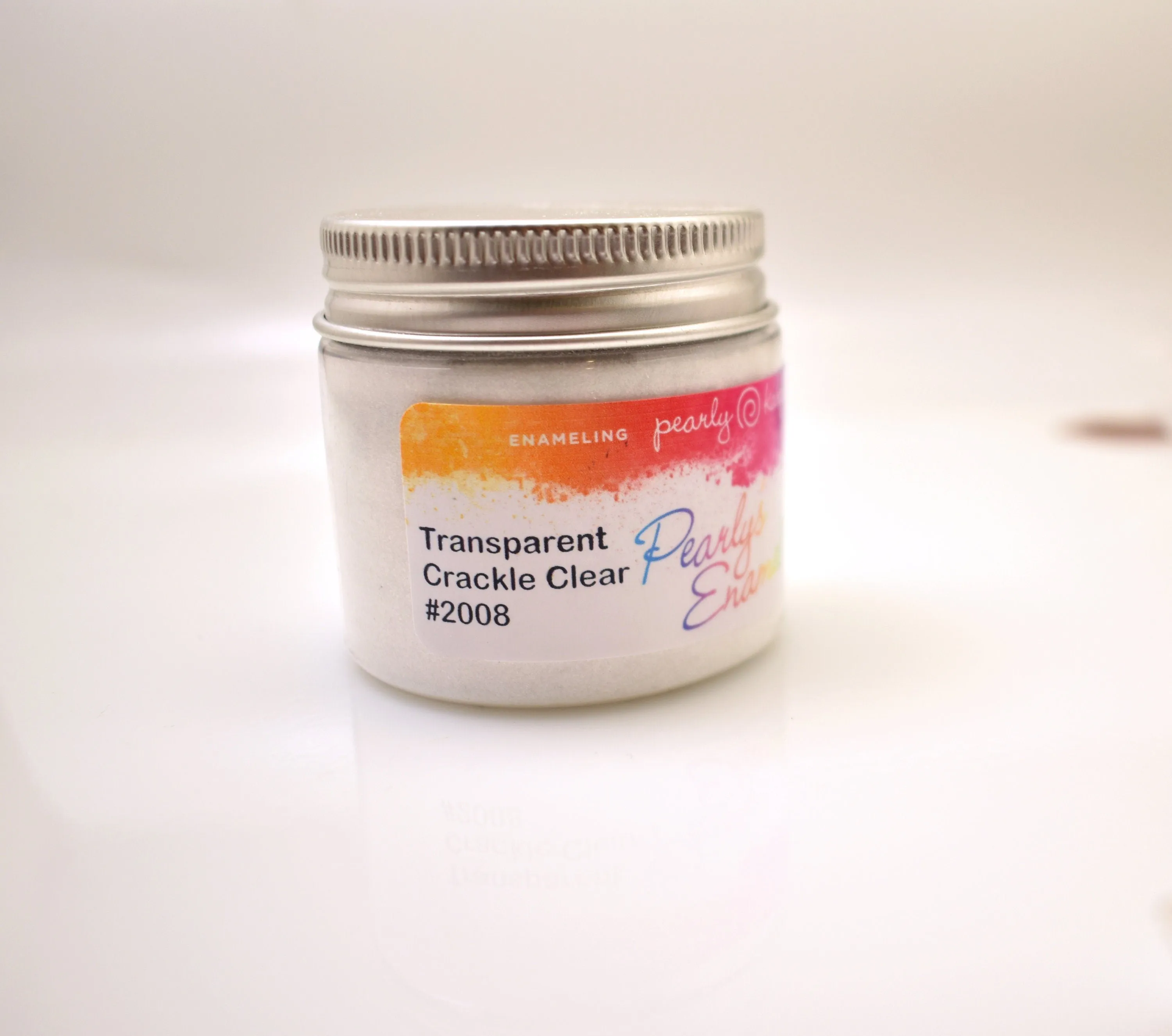 Pearly's Enamel Transparent Crackle Clear 2008 3oz. (85gr.) Great also for Cloisonné Enameling/Wet Packing Enamels
