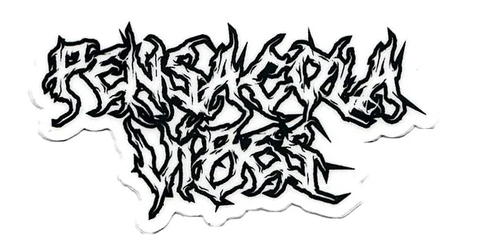 Pensacola Vibes Metal Sticker