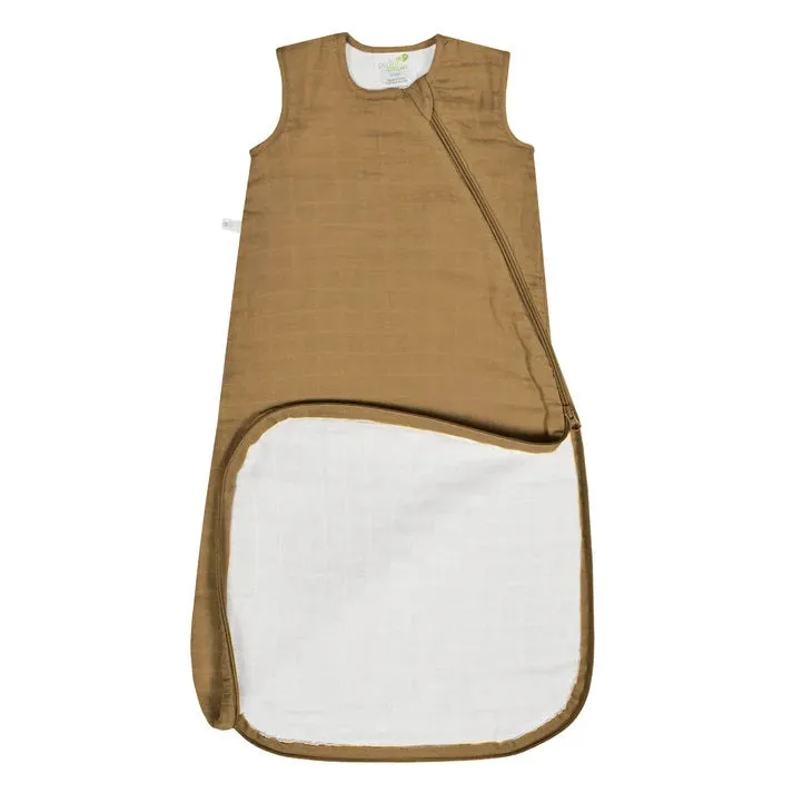 Perlimpinpin Cotton Muslin Sleep Bag 0.7 TOG (Honey)