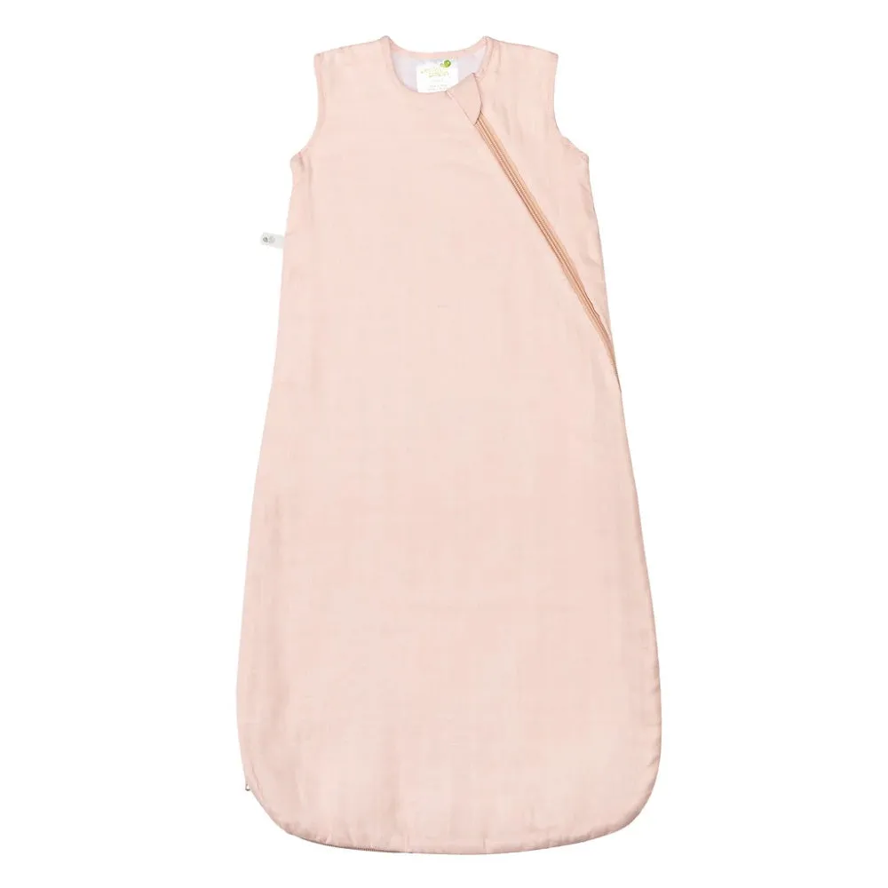 Perlimpinpin Cotton Muslin Sleep Bag 0.7 TOG (Pink)