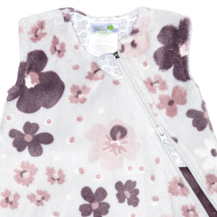 Perlimpinpin Plush Sleep Bag 1.5 TOG (Pansies)