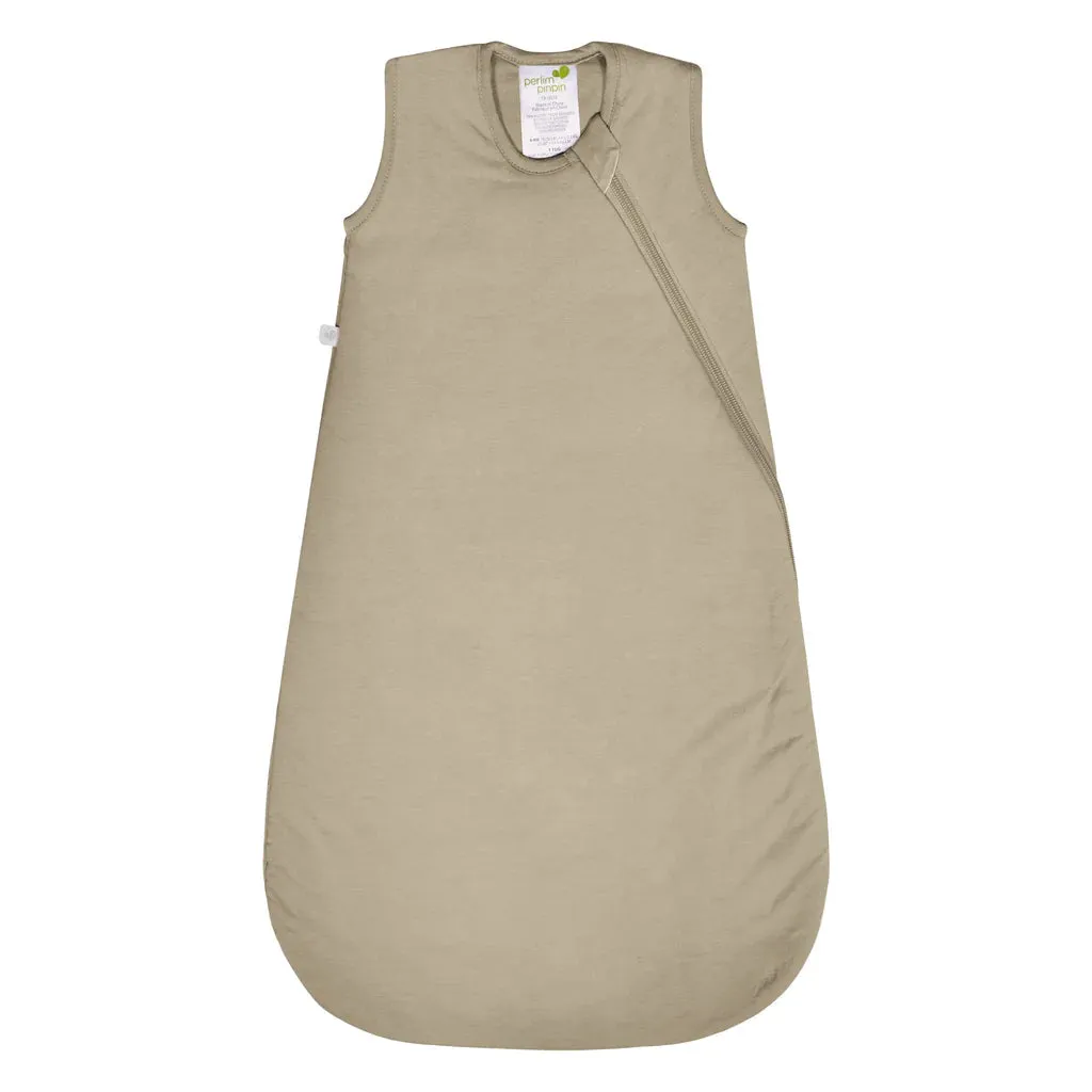 Perlimpinpin Quilted Bamboo Sleep Bag 1 TOG (Taupe)