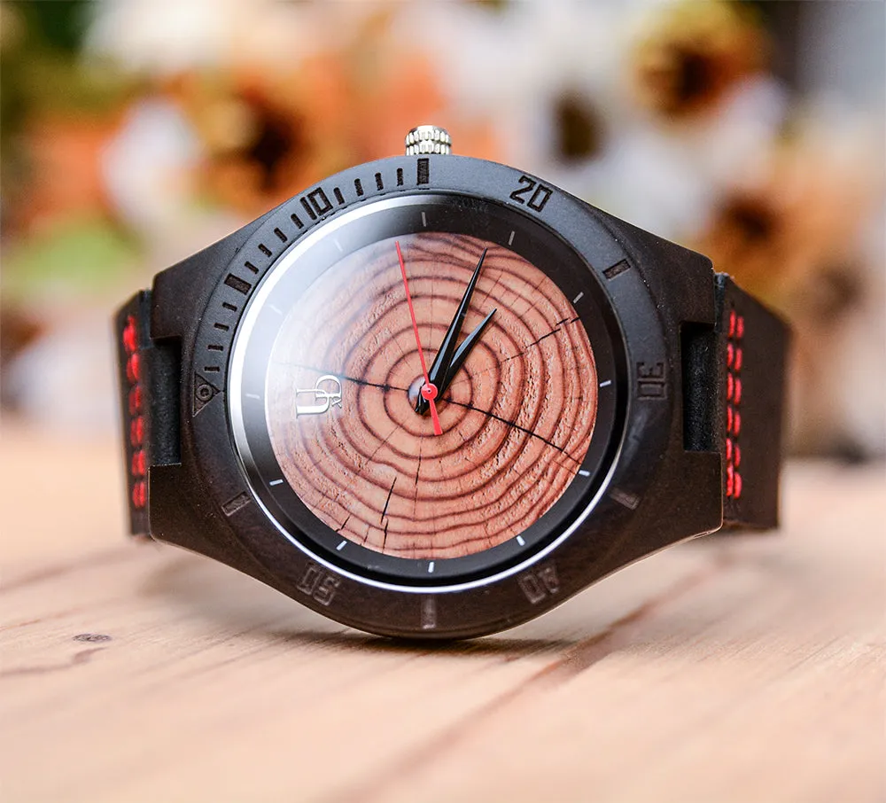 Personalized Groomsmen Gifts - Engraved Groomsmen Watches Leather Band