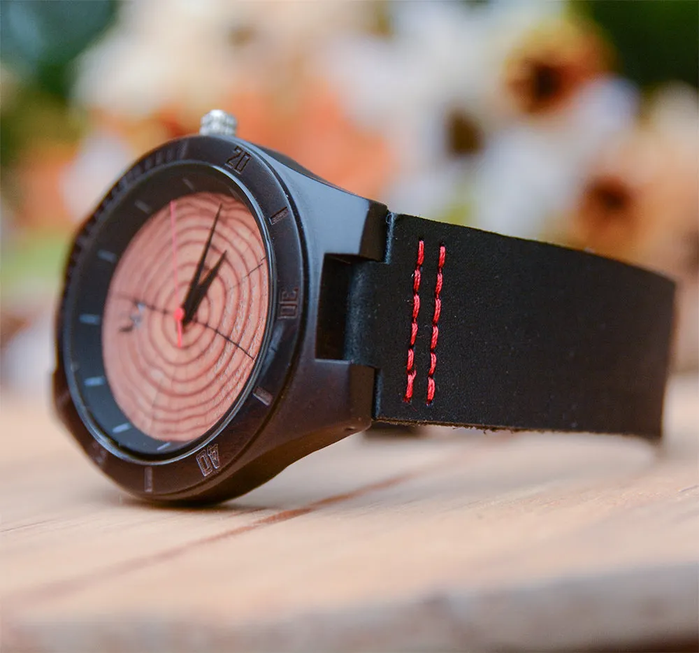 Personalized Groomsmen Gifts - Engraved Groomsmen Watches Leather Band