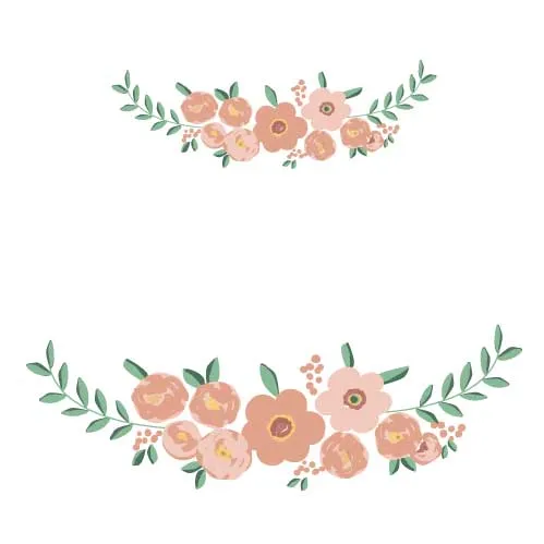 Personalized Princess Jewelry Box - Blush Spring Floral