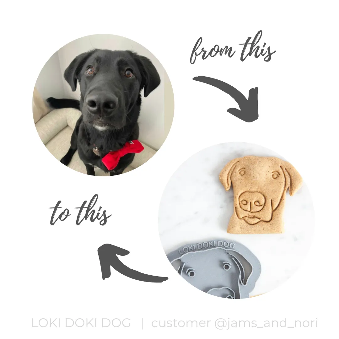 Pet Portrait Cookie Cutter (Custom)