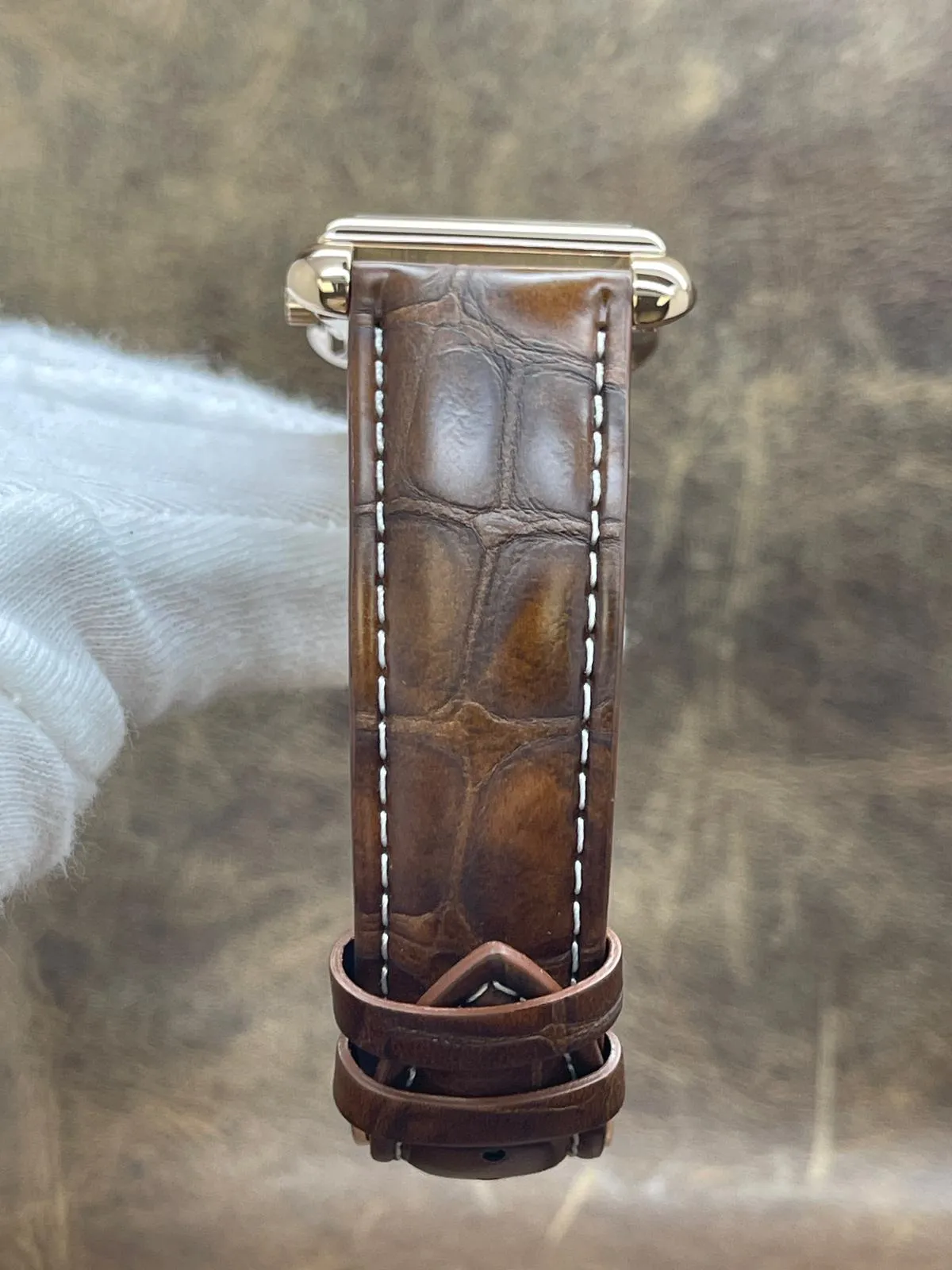 Piaget Emperador 18K Rose Gold G0A25037 Silver Dial Automatic Men's Watch