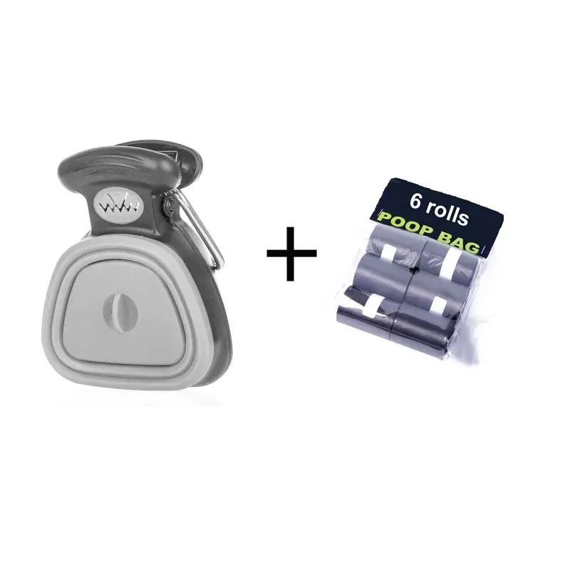 Portable Dog & Cat Pooper Scooper with Eco-Friendly Bags – Easy Clean-Up for Pet Travel