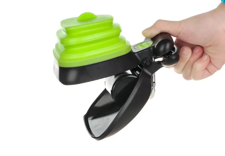 Portable Dog & Cat Pooper Scooper with Eco-Friendly Bags – Easy Clean-Up for Pet Travel