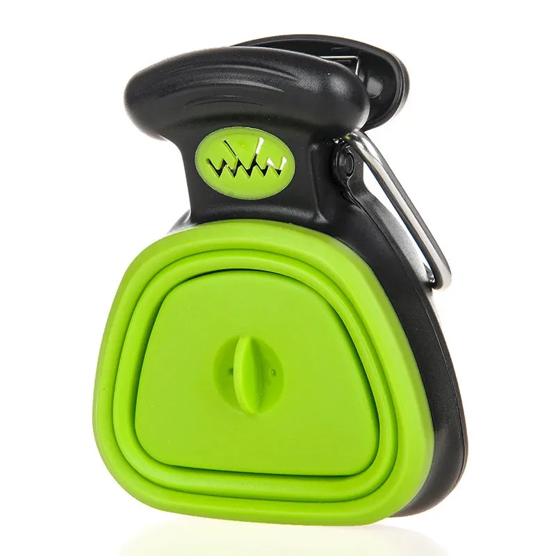 Portable Dog & Cat Pooper Scooper with Eco-Friendly Bags – Easy Clean-Up for Pet Travel