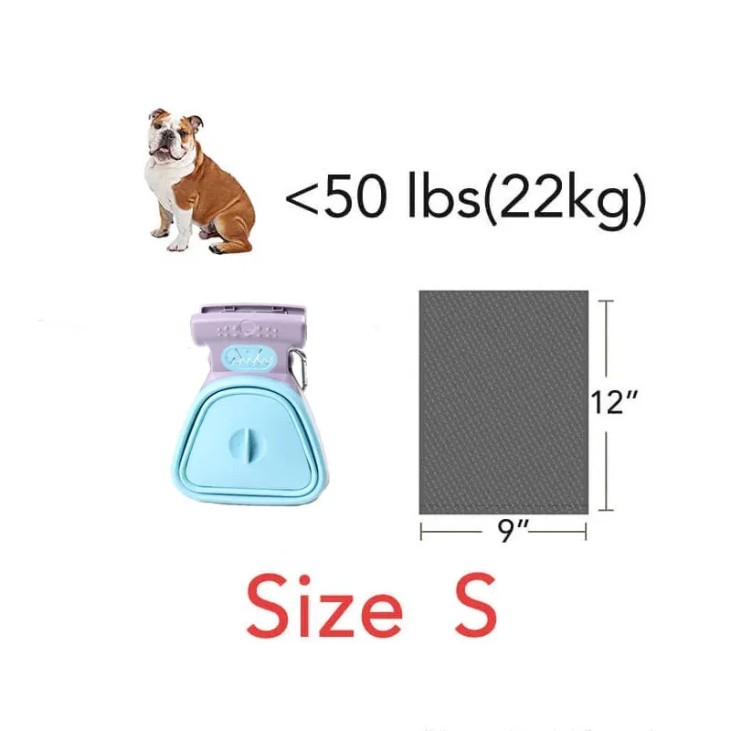 Portable Dog & Cat Pooper Scooper with Eco-Friendly Bags – Easy Clean-Up for Pet Travel