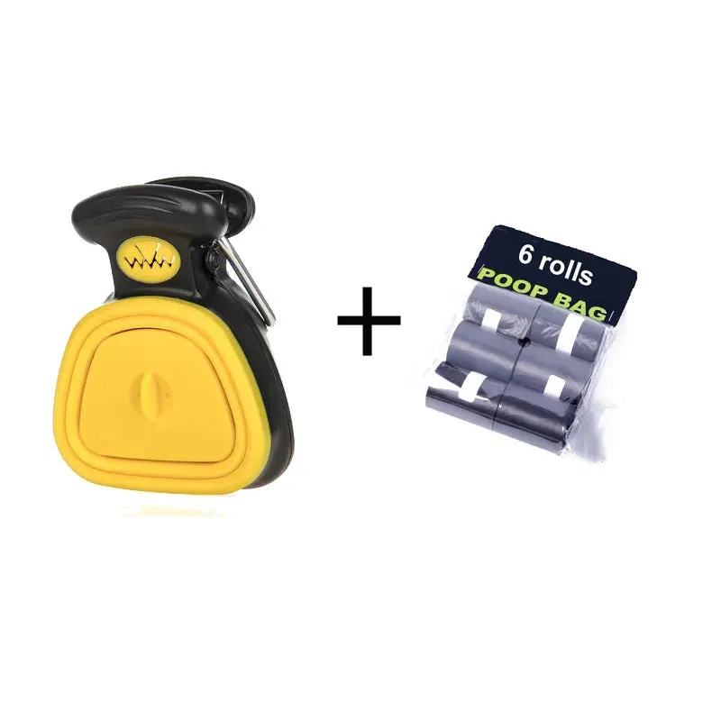 Portable Dog & Cat Pooper Scooper with Eco-Friendly Bags – Easy Clean-Up for Pet Travel