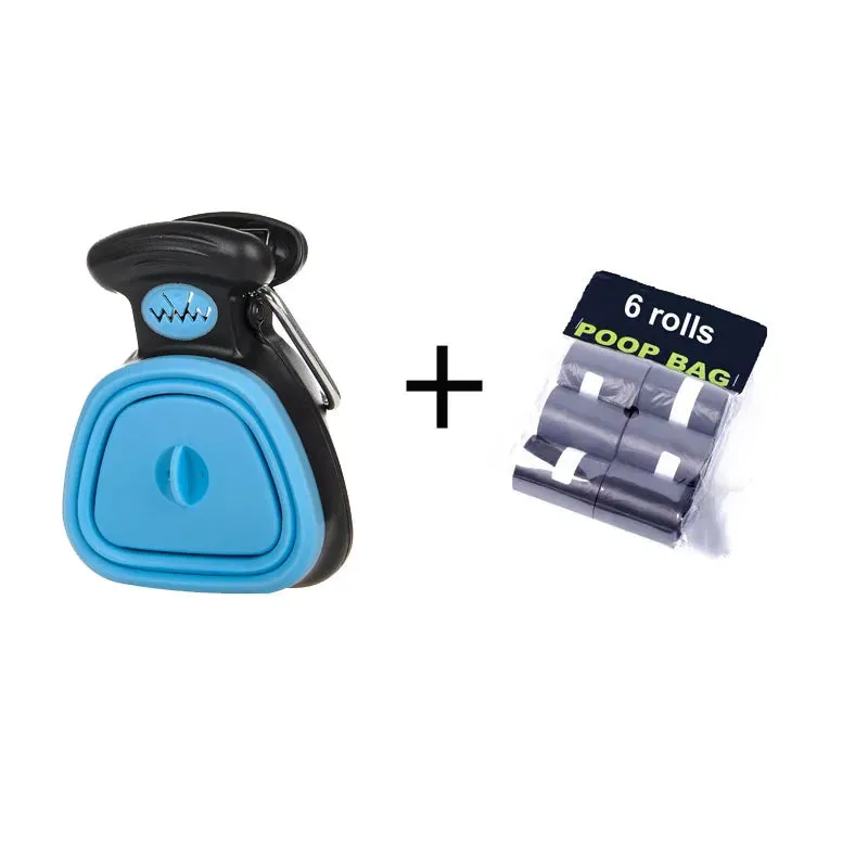 Portable Dog & Cat Pooper Scooper with Eco-Friendly Bags – Easy Clean-Up for Pet Travel