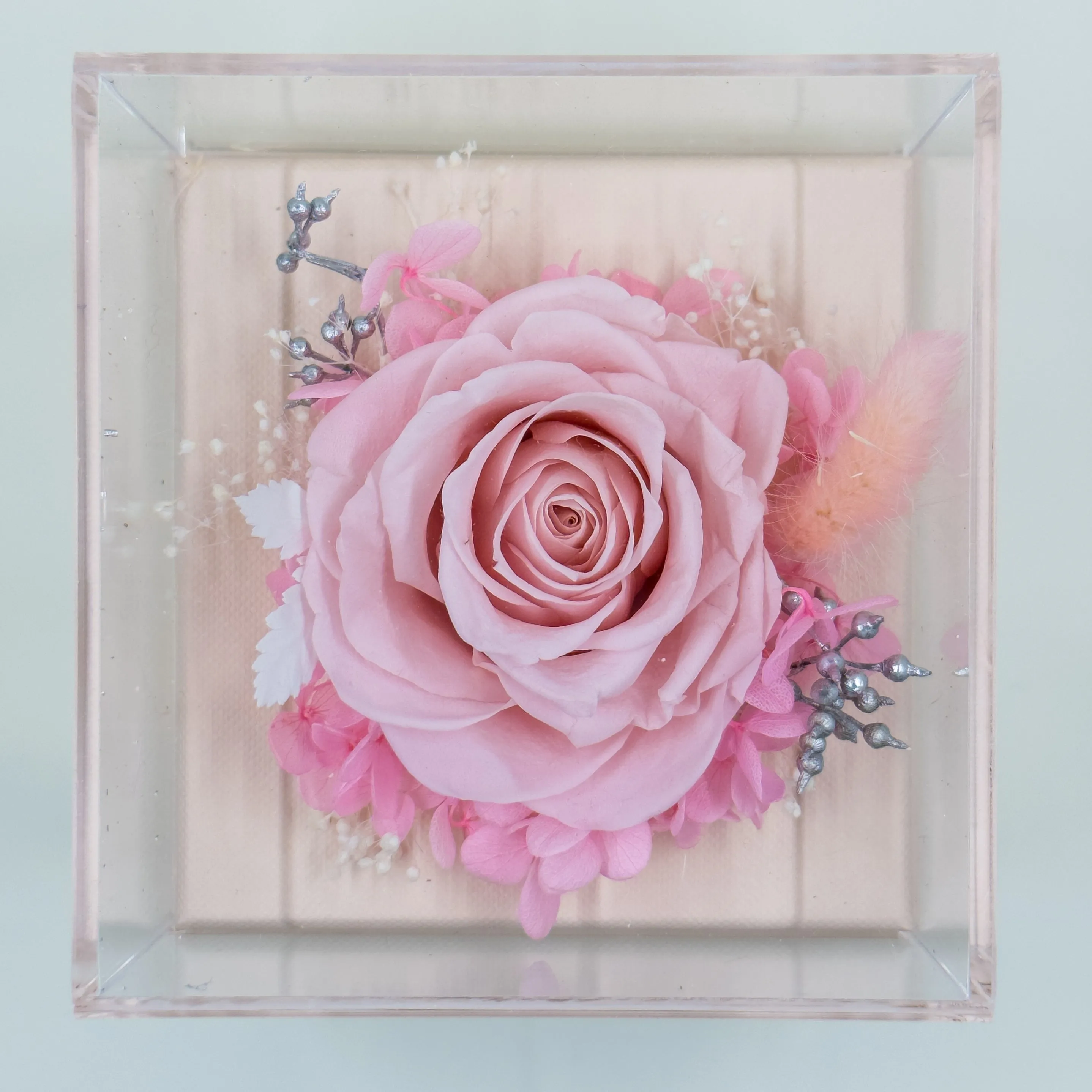 Preserved Rose Jewelry Box