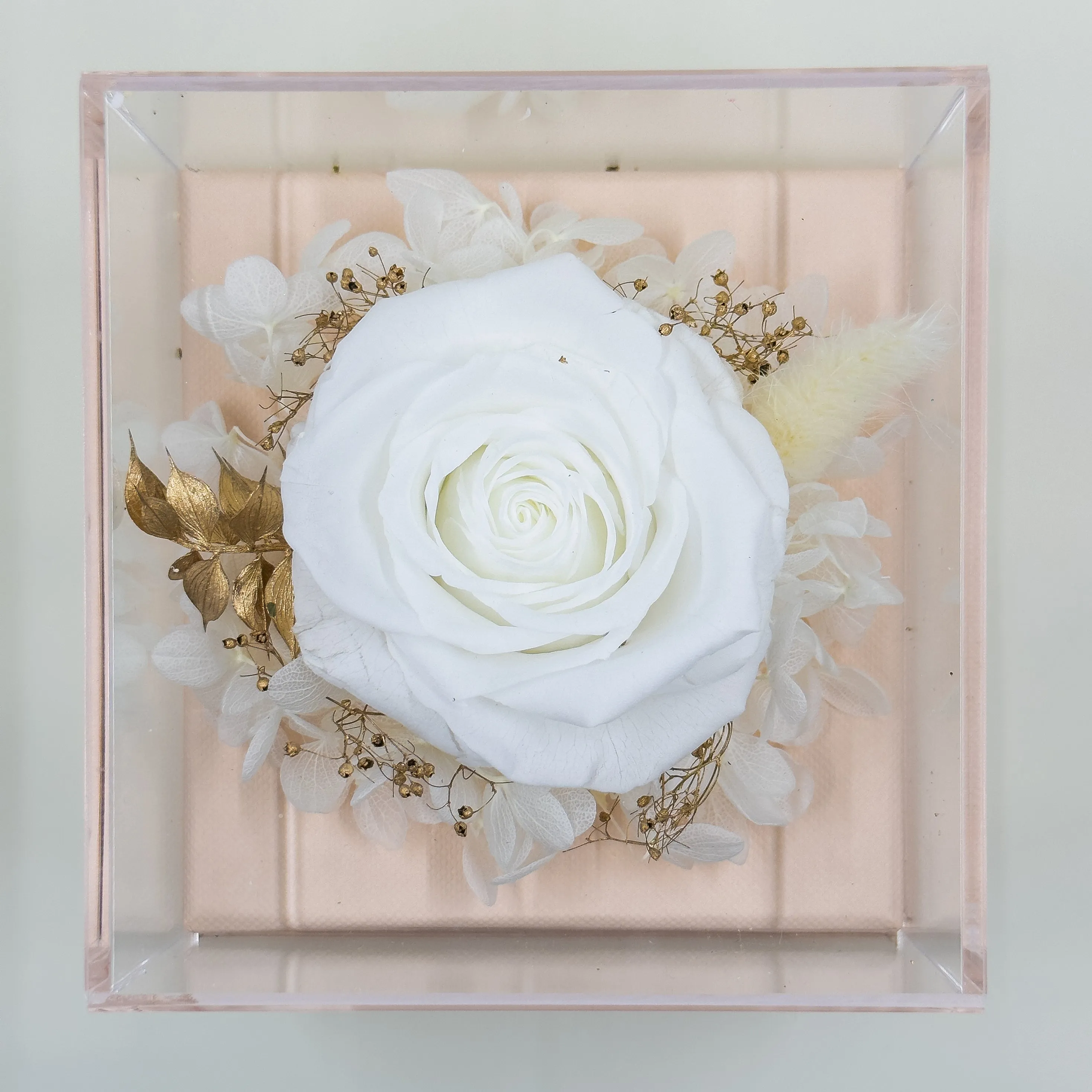 Preserved Rose Jewelry Box