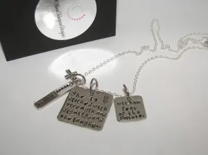 Proverbs 31:25, She is clothed with strength, Hand stamped jewelry, engraved jewelry, hand stamped, religious necklace, personalized jewelry